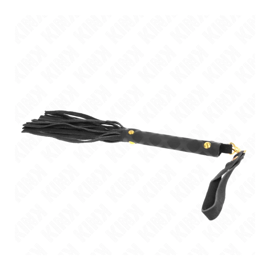 KINK - MINI FRUSTA IN CAMOSCIO NERO 30 CM